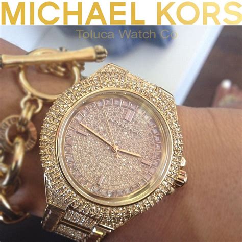 montre michael kors swarovski|michael kors camille.